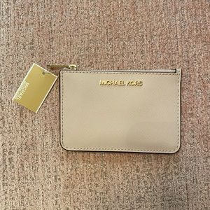 Michael Kors Leather Logo Card Case ~ NEW WITH TAGS!